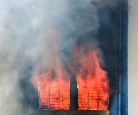 Fire breaks out at restaurant near South Delhi flyover; elderly woman rescued