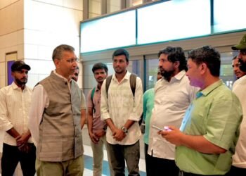 Indian envoy meets 20 rescued crew members of MT Jalveer ahead of their repatriation to India