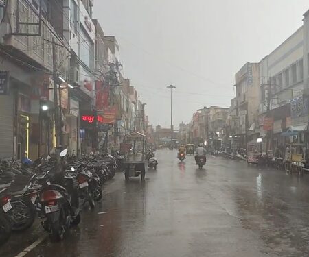 Pre-monsoon rainfall shatters three years record in Chittorgarh