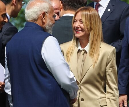 G7 Summit: PM Modi interacts with world leaders, thanks Macron for welcome