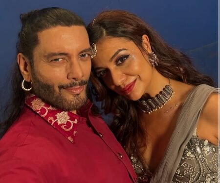 Divya Agarwal poses with Akashdeep Saigal on ‘Naagin’ set, says she’s ‘glad’ to know Priyanka Chahar Choudhary