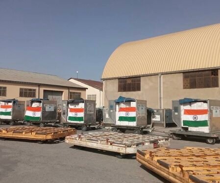 India delivers another five tonnes of essential medicines to Afghanistan