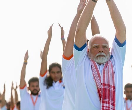 PM Modi to lead International Yoga Day celebrations in Kolkata today