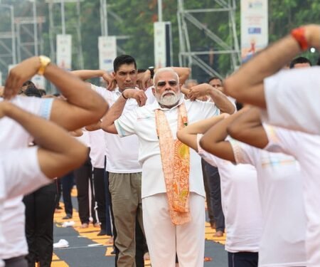 ‘People from all walks of life participated’: PM Modi on Yoga Day event in Kolkata