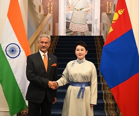 EAM Jaishankar and Mongolian counterpart discuss development cooperation, security