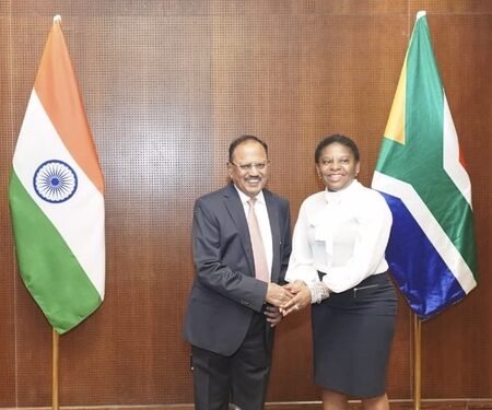 India, South Africa discuss bilateral cooperation at BRICS meet