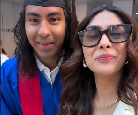 Mrunal Thakur’s heart is full of joy as she watches her dream come true