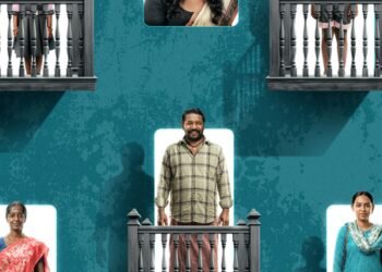 An entire village unveils the first look of Nimisha Sajayan, Karunas-starrer ‘Enna Vilai’!