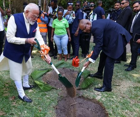 Seychelles: PM Modi, President Herminie plant unique sapling under ‘Ek Ped Maa Ke Naam’ initiative (Ld)