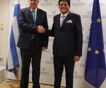 India, Greece explore opportunities to deepen collaboration in manufacturing, emerging tech