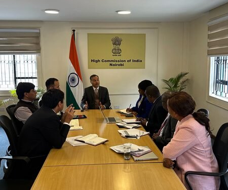 India-Kenya review implementation of USD 15 million LoC extended by GoI