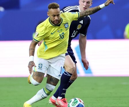 ‘He can play for 90 minutes’: Ancelotti confident of Neymar’s fitness ahead of Round of 16 clash