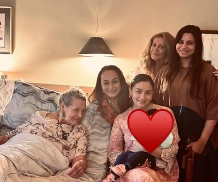 Soni Razdan reveals ‘OG Alpha’ mother escaped Nazi Germany; shares four generation pic with Alia Bhatt, Raha