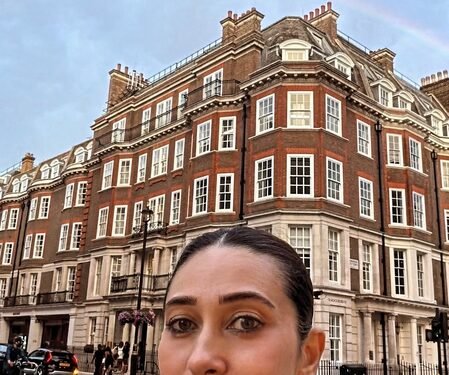 Karisma Kapoor finds positivity ‘somewhere over the rainbow’