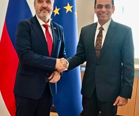 India and Slovenia discuss steps to elevate ties to mutually beneficial partnership
