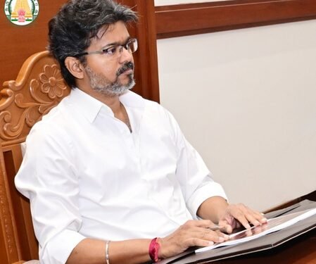 CM Vijay begins department-wise review meetings to prepare governance strategies