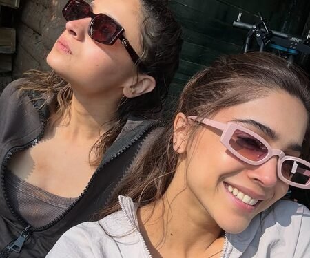 Sharvari shares ‘good energies’ with Alia Bhatt in BTS moments from the sets of ‘Alpha’