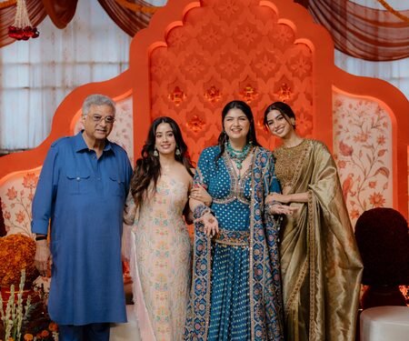 Anshula Kapoor thanks sisters Janhvi & Khushi for a memorable Mehendi: Love you both endlessly
