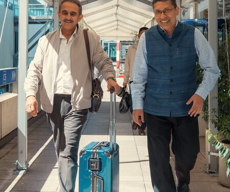 MoS Kirti Vardhan Singh arrives in Geneva to attend UN Global Dialogue on AI Governance