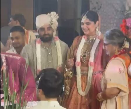 Anshula Kapoor gets hitched to Rohan Thakkar, traditional pheras followed by a registered marriage