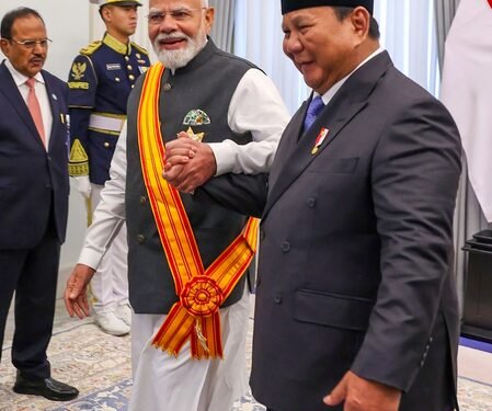 ‘Tribute to historic, deeply-rooted ties’: PM Modi thanks Indonesian govt for highest honour