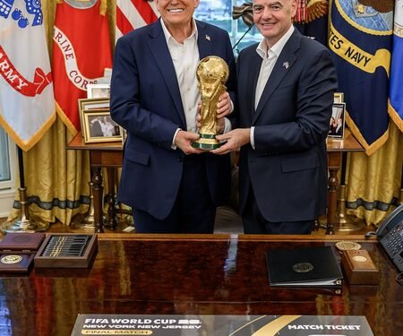 Infantino defends FIFA judicial independence, admits Trump called over Balogun case