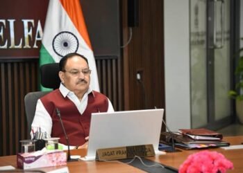J.P. Nadda holds review meeting on flagship health programmes in Kerala