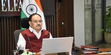 J.P. Nadda holds review meeting on flagship health programmes in Kerala