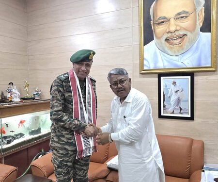 Manipur Home Minister reviews security with Army, CRPF top brass; stresses stronger coordination for lasting peace