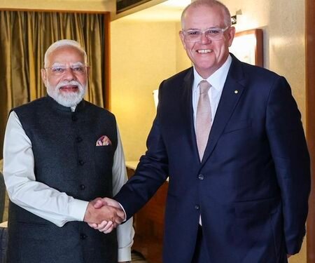 PM Modi, ex-Australian PM Morrison meet in Melbourne, discuss growing strategic ties