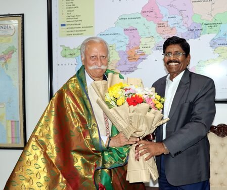 Dr Shivaraj takes charge as Rajiv Gandhi University VC; Guv calls for research excellence