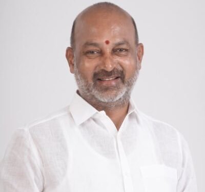 Telangana: MoS Bandi Sanjay slams Cong govt for ‘protecting’ Owaisi’s institution