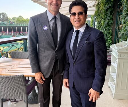 ‘Some rallies never end’: Sachin Tendulkar pens note to Roger Federer after Wimbledon reunion