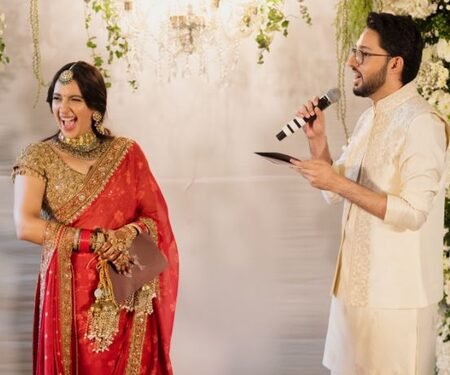 Akanksha Ranjan Kapoor shares dreamy pictures from her wedding ceremony with Sharan Sharma