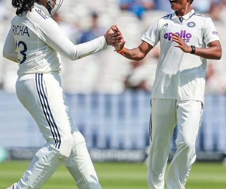 One-off Test: ‘Dream off-spinner’s wicket,’ says Mady Villiers on Harman scalp after memorable Lord’s debut