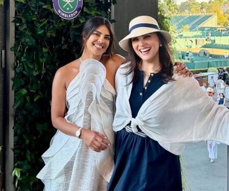 Lara Dutta reunites with Priyanka Chopra after 26 Years, shares heartwarming pictures from Wimbledon
