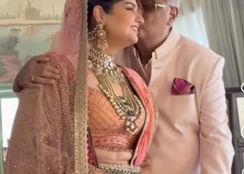 Anshula Kapoor shares emotional father-daughter moments with Boney Kapoor from her wedding ‘bidaai’