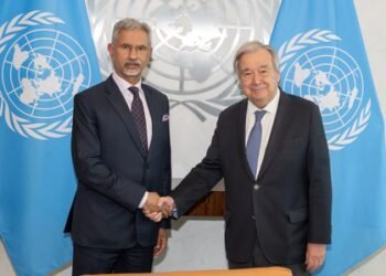 EAM Jaishankar meets UN chief Guterres; discusses West Asia, Ukraine