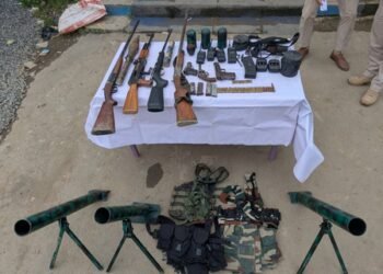 Manipur: Huge cache of arms recovered, top militant held; 50 kg opium seized