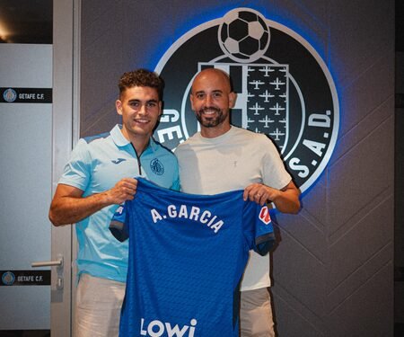 Getafe strengthens squad with full-back Andres Garcia
