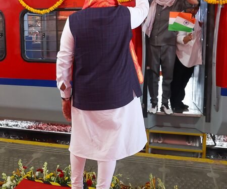 PM Modi dedicates redeveloped Ashoknagar railway station under Amrit Bharat Station Scheme