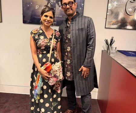 Saba Pataudi reconnects with ‘childhood favourite’ Aamir Khan after decades, praises his passion for cinema