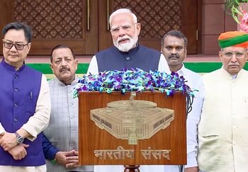 PM Modi hails Skyroot’s 28-year-old team, says ‘not talking about 56-year-old youth’