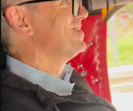 Omar Abdullah takes auto-rickshaw in Delhi to reach NC’s statehood protest venue