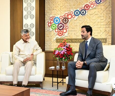 UAE minister meets Chandrababu Naidu, discusses proposed food cluster in Andhra Pradesh