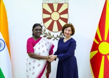 President Murmu, North Macedonia counterpart discuss new avenues for cooperation