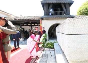 President Murmu pays tribute to Goce Delchev in North Macedonia’s Skopje