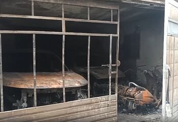 Fire breaks out at parking lot of building in Delhi, residents evacuated