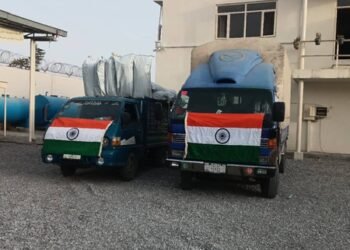 India delivers relief material to flood-stricken Afghanistan