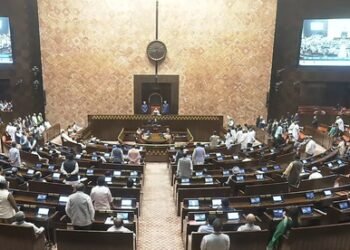 Repeated adjournments in Rajya Sabha as impasse over student protests continues